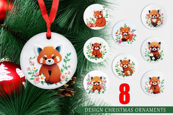 A Designer's Review of Ornament Red Panda Embroidery