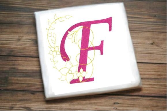A Designer's Review of the F Letter Vine Monogram Flower