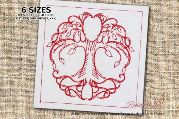 A Designer's Review: The Celtic Tree of Life Embroidery