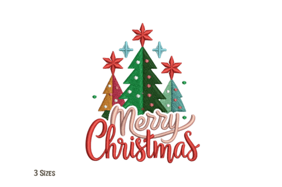 A Designer's Review: The Merry Christmas Embroidery Design