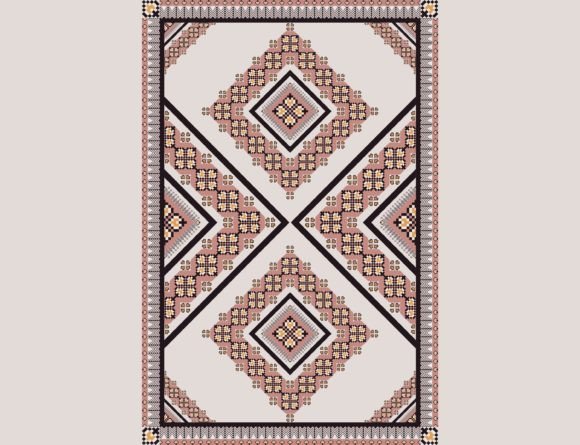 A Professional Review of the Floral Geometric Embroidery Pattern
