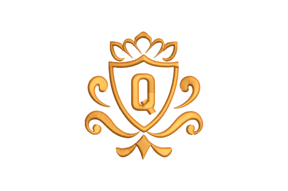 An Embroidery Designer's Seasonal Review of Monogram Letter Q