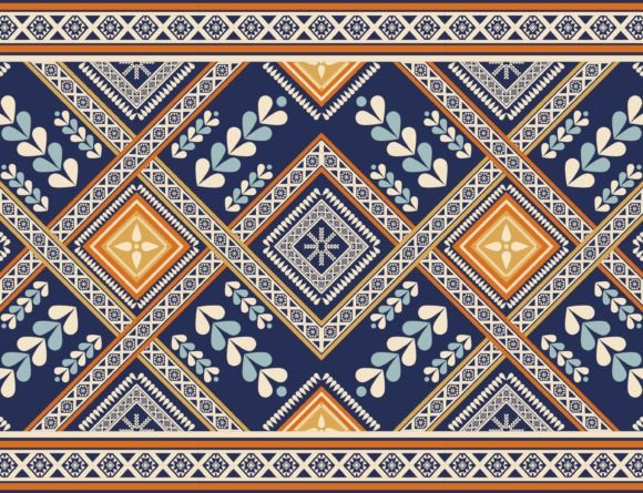 Bringing Handmade Charm to Personalized Gifts with Ethnic Embroidery Border Pattern