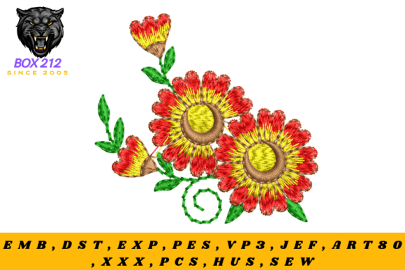 Gorgeous Flowers Embroidery: A Designer's Review