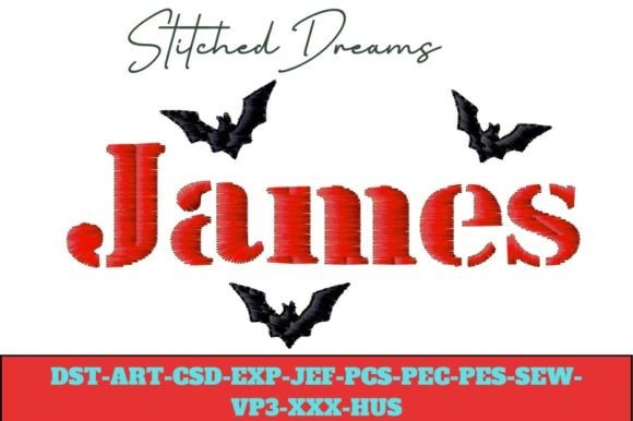 James Halloween Embroidery Design Review