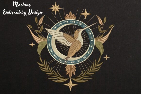 Magic Hummingbird and Star Mystical Bird Embroidery Review