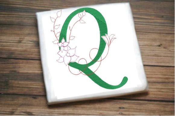 Reviewing the Q Letter Vine Monogram Flower for Business Merch