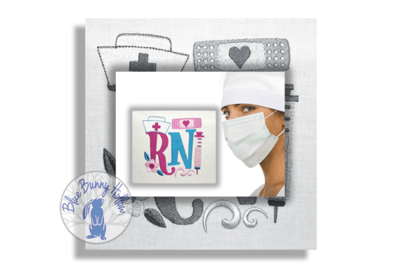 RN Nurse Embroidery Design: A Craft Fair Essential