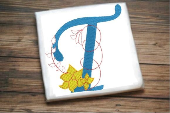 T Letter Vine Monogram: A Designer’s Review for Craft Fair Success