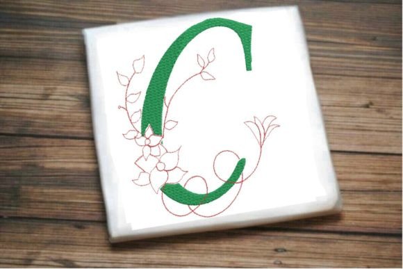 The C Letter Vine Monogram: A Versatile Seasonal Star