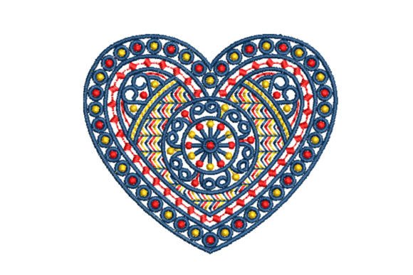 The Decorative Heart Embroidery Design for Your Craft Booth