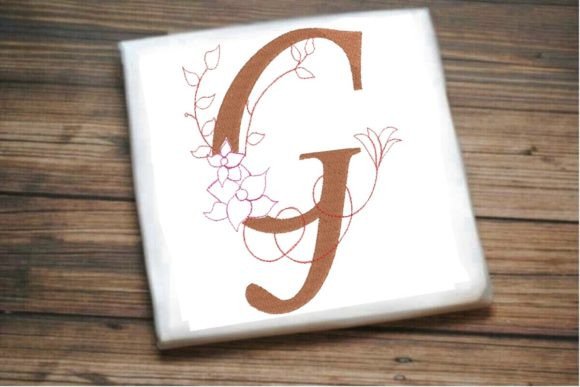 The G Letter Vine Monogram Flower: A Designer's Review for Holiday Season
